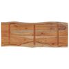 vidaXL Table Top Natural Solid Acacia wood 35.4x15.7 in Durable