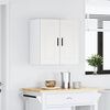 vidaXL Kitchen Wall Cabinet White Engineered wood Medium