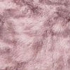 vidaXL Shaggy Rug Dusty Pink Polyester Large Foldable Rug