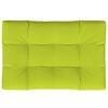 vidaXL Pallet Cushion Bright Green 47.2"x31.5"x4.7" Fabric