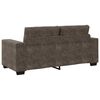 vidaXL Loveseat Sofa with Cushion Dark gray Artificial Leather