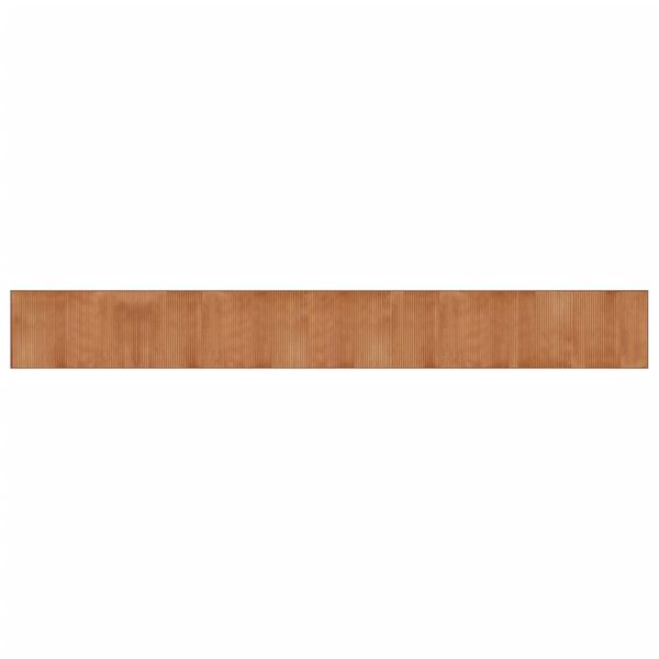 vidaXL Rug Natural Bamboo, Polypropylene 23.6x196.9 in Rug Rectangular