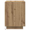 vidaXL Bedside Cabinet Artisan Oak 17.72 x 15.75 x 21.65 in