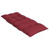 vidaXL Highback Chair Cushion Set of 6 Wine Red