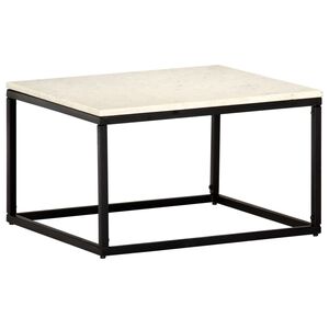 vidaXL Coffee Table White and black