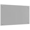 vidaXL Kitchen Backsplash Light grey 27.56 x 15.75 x 0.24 in