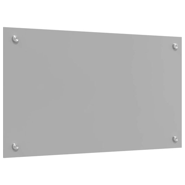 vidaXL Kitchen Backsplash Light grey 27.56 x 15.75 x 0.24 in