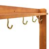 vidaXL Garden Kitchen Trolley Solid Acacia Wood 36.2"x17.1"x55.7"