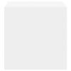vidaXL Wall Cabinet Set of 4 White Engineered wood Medium Wall Cabinet