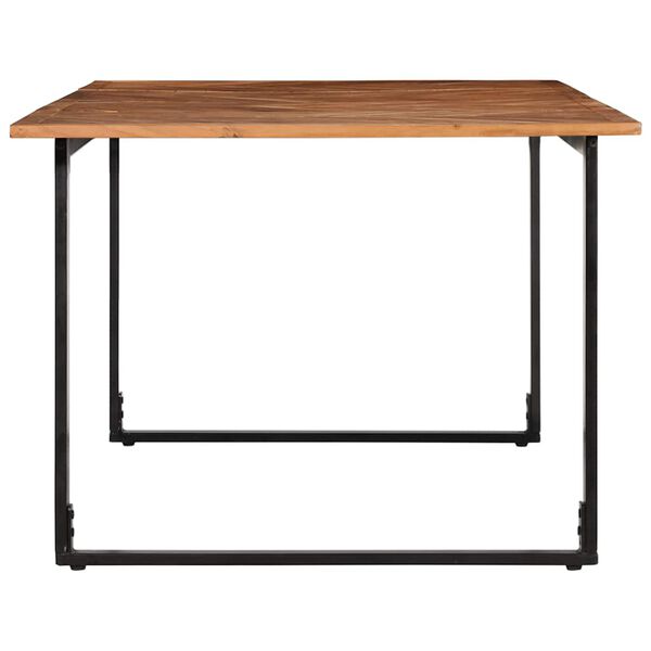 vidaXL Dining Table 78.7"x39.4"x29.5" Solid Wood Acacia