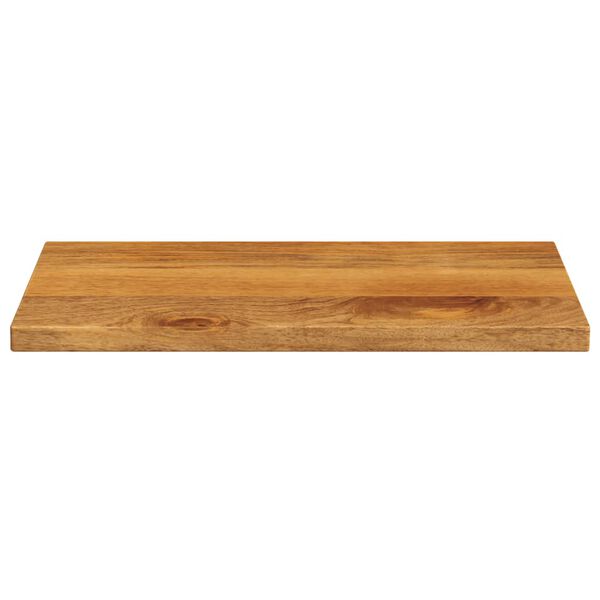 vidaXL Table Top Oak finish Solid mango wood 19.7 x 7.9 in