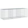 vidaXL Gabion Basket Silver Galvanized iron wire Large Durable
