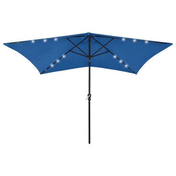 vidaXL Garden Parasol Azure Blue