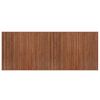 vidaXL Rug Brown Bamboo, Polypropylene 31.5 x 78.7 in Bamboo Rug
