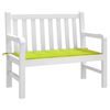 vidaXL Patio Bench Cushion Bright Green 39.4x19.7x1.2" Oxford Fabric