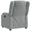 vidaXL Electric Massage Recliner Chair Light gray