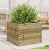 vidaXL Garden Planter Natural Wood Vacuum pressure treated pinewood