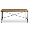 vidaXL Dining Table Solid Mango Wood 70.9"