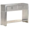 vidaXL Aviator Sideboard Silver Metal Medium Aviator Sideboard