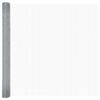 vidaXL Fence with Posts Silver 59.1" x 984.3" Steel