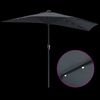 vidaXL Garden Parasol Anthracite 115.75 x 59.06 x 88.19 in