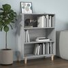 vidaXL Sideboard Gray Sonoma 27.4"x12.8"x35.4" Engineered Wood