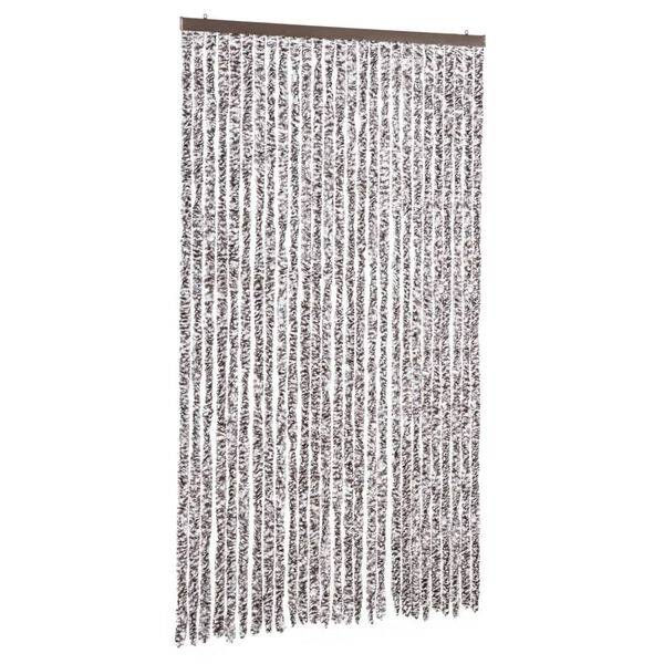 vidaXL Insect Curtain Brown and Beige 46.5x86.6" Chenille