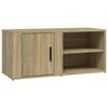 vidaXL TV Cabinet Set of 2 Sonoma oak Engineered wood Standard