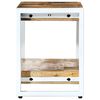 vidaXL TV Cabinet  90x30x15.7 " Solid Mango Wood