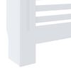 vidaXL MDF Radiator Cover White 30.7"