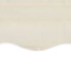 vidaXL Side Awning Cream Polyester Large Retractable Rectangular