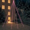vidaXL LED Christmas Tree Multicolor Plastic 26 ft LED Christmas Tree