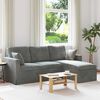 vidaXL Sofa Dark Grey