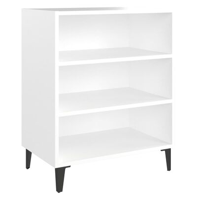vidaXL Sideboard White 22.4"x13.8"x27.6" Engineered Wood
