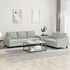 vidaXL Sofa Set Light Grey