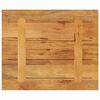 vidaXL Table Top 23.6"x19.7"x1" Rectangular Solid Wood Mango