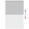 vidaXL Roller Blind Light gray Polyester 57.1 x 82.7 in Rollable