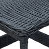 vidaXL Garden Lounge Set Dark grey, Black