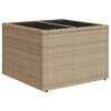 vidaXL Garden Sofa Set Mix Beige Poly Rattan, Powder-Coated Steel Large