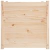 vidaXL Garden Planter Natural Pine Solid Pinewood 27.6 in Durable