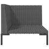 vidaXL Garden Lounge Set Dark Grey