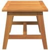 vidaXL Coffee Table Brown Solid Acacia wood