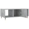 vidaXL Coffee Table Concrete Grey Engineered Wood Medium Modern