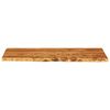 vidaXL Bathroom Vanity Top Solid Acacia Wood 55.1"x20.5"x1.5"