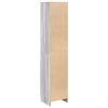 vidaXL Highboard Grey Sonoma Engineered Wood Tall Highboard