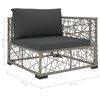 vidaXL Garden Lounge Set Grey