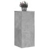 vidaXL Plant Stand Set of 2 Concrete Grey Engineered Wood Medium