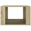 vidaXL Bedside Table Sonoma Oak Engineered wood Large Bedside Table