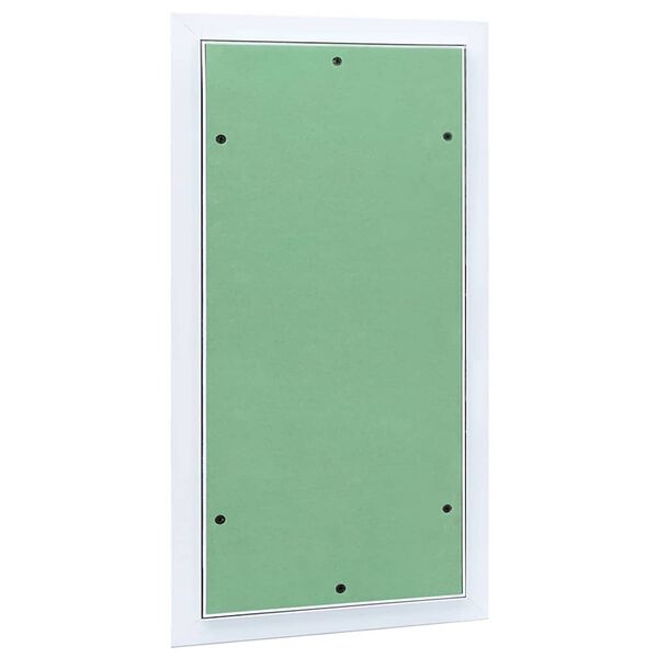vidaXL Access Panel White 35 x 55 cm Aluminium and Plasterboard