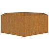 vidaXL Planter Rusty Corten Steel Extra Large Decorative Inlays